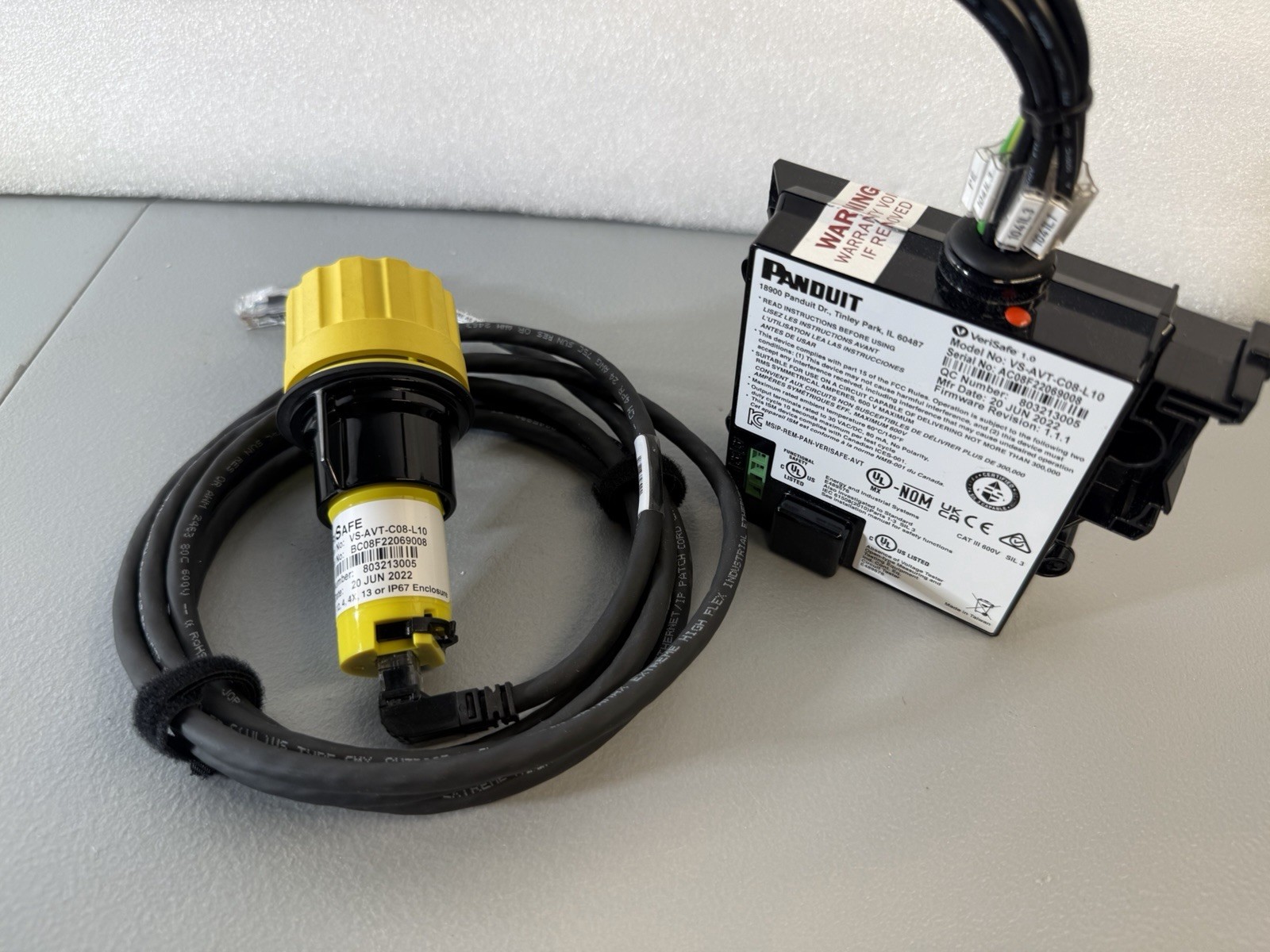 Panduit VS-AVT-C08-L10 VeriSafe Absense of Voltage Tester Industrial-each (113)