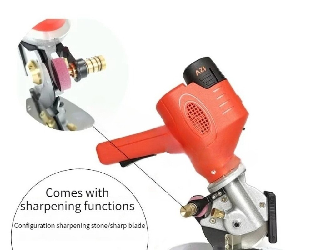 Electric Scissors Cutting Cloth Machine Electric Round Scissors Rechargeable
