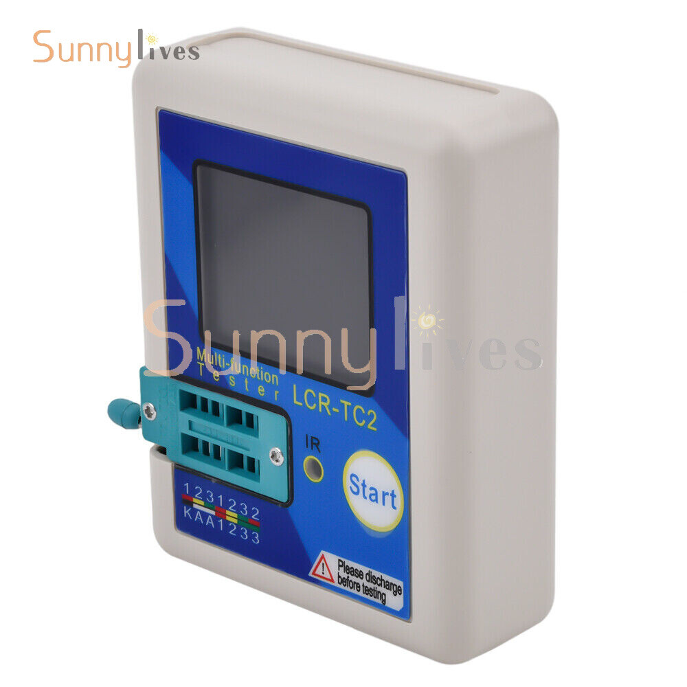 LCR-TC2 Upgraded Version of High Precision Transistor Tester V2.3E English&Cable