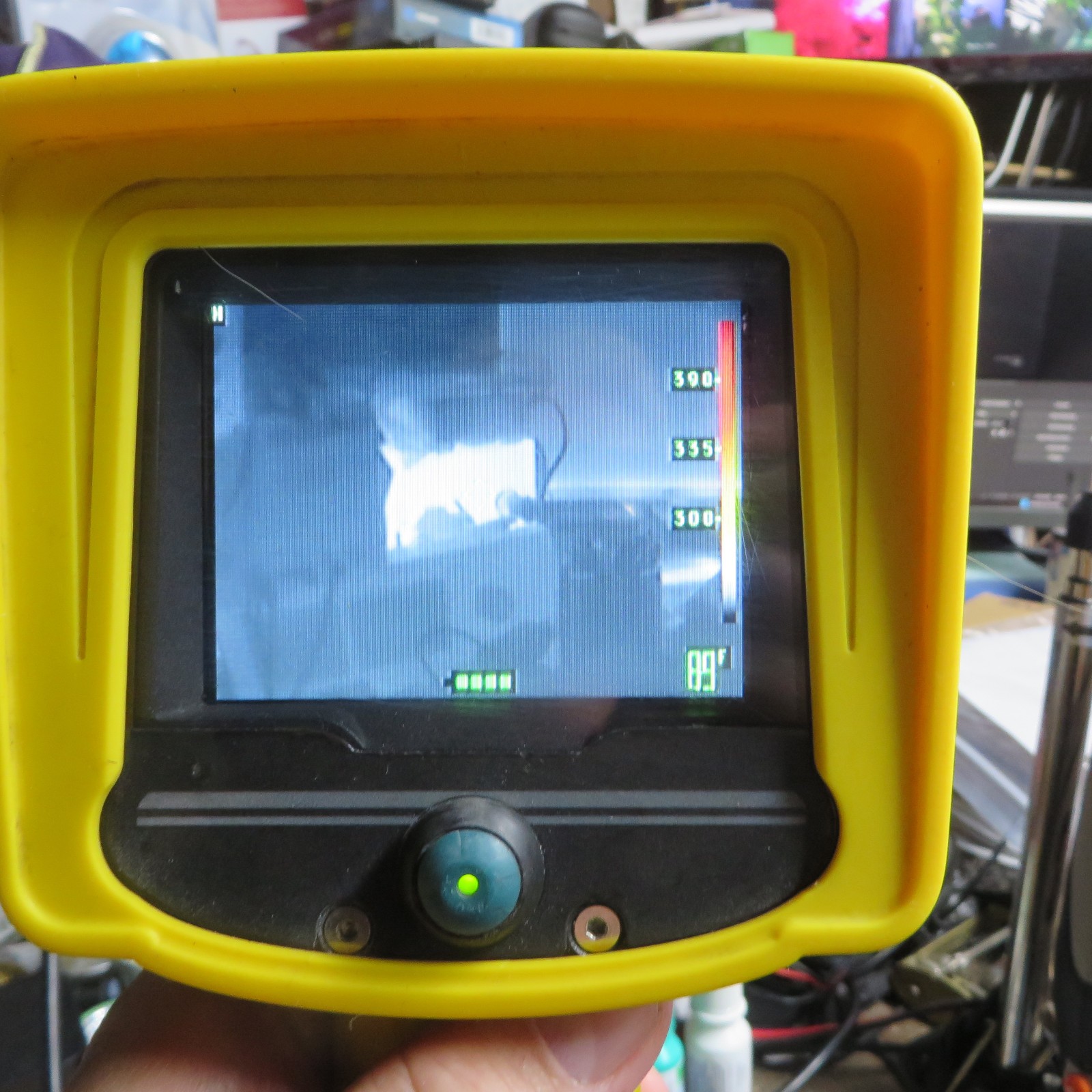 Scott x380 Handheld Thermal Imager w/truck charger 384×288 Hi Res. No battery