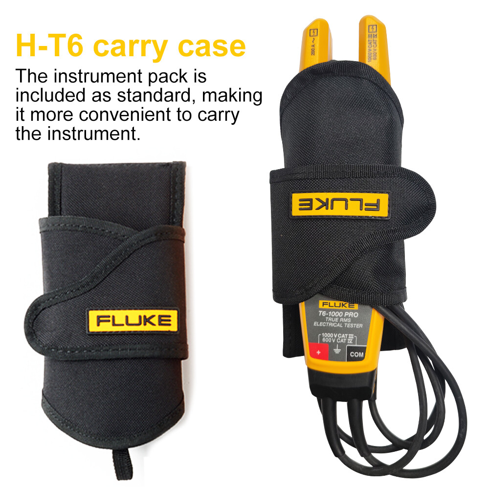 Fluke T6-1000 pro Electrical Tester Fieldsense 1000V AC/DC True RMS&Fluke case