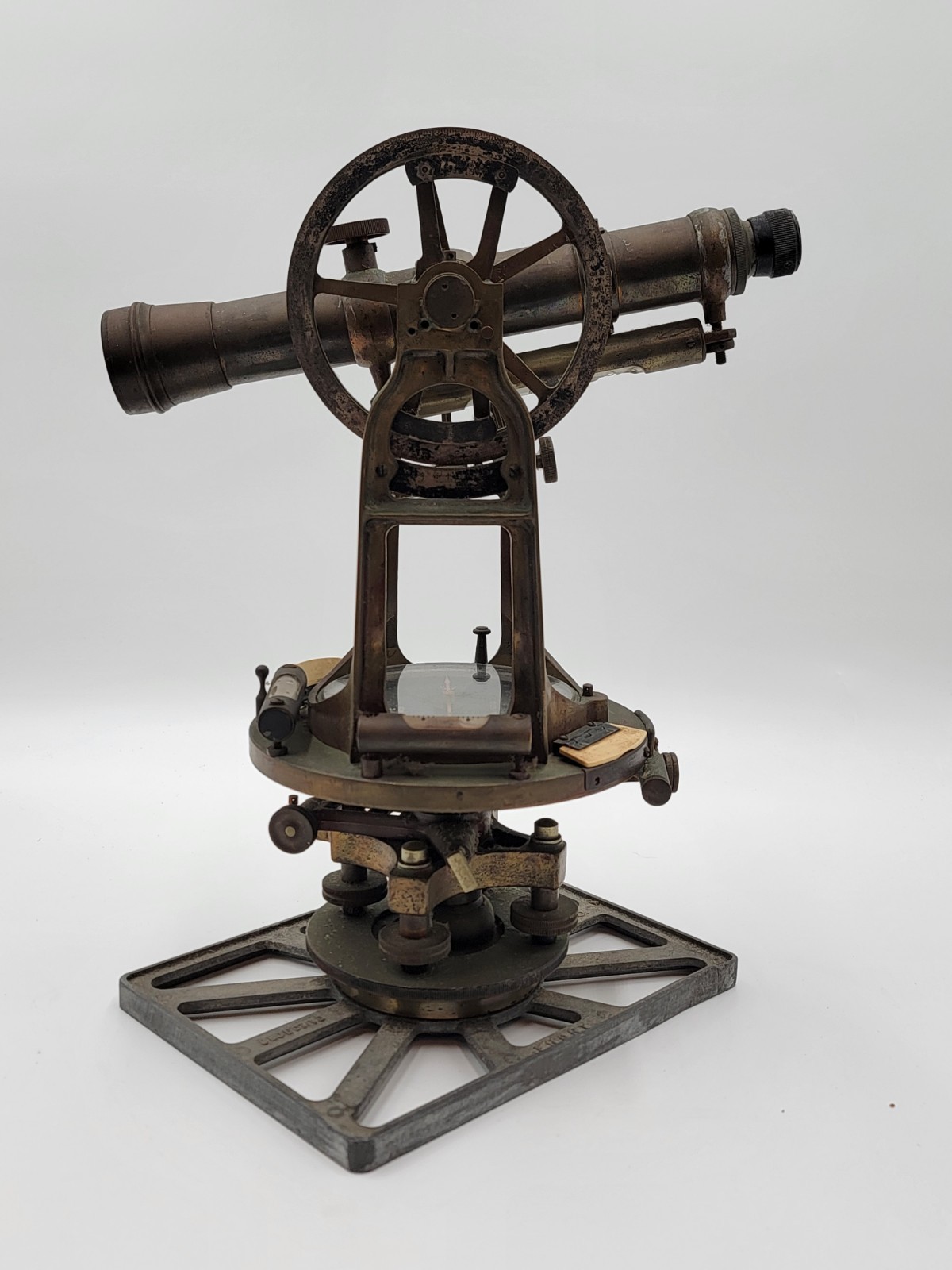 Vintage Keuffel & Esser 9092-1 1940s Paragon Jig Surveyors Transit w/ Case