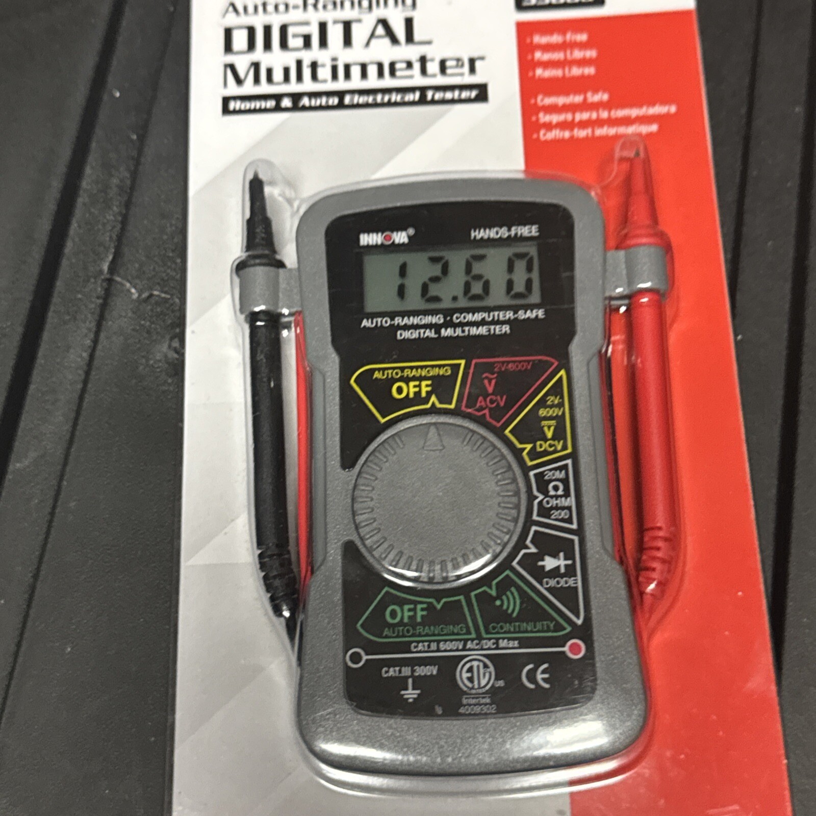 Innova Auto Ranging Digital Multimeter EPI3320 Brand New!