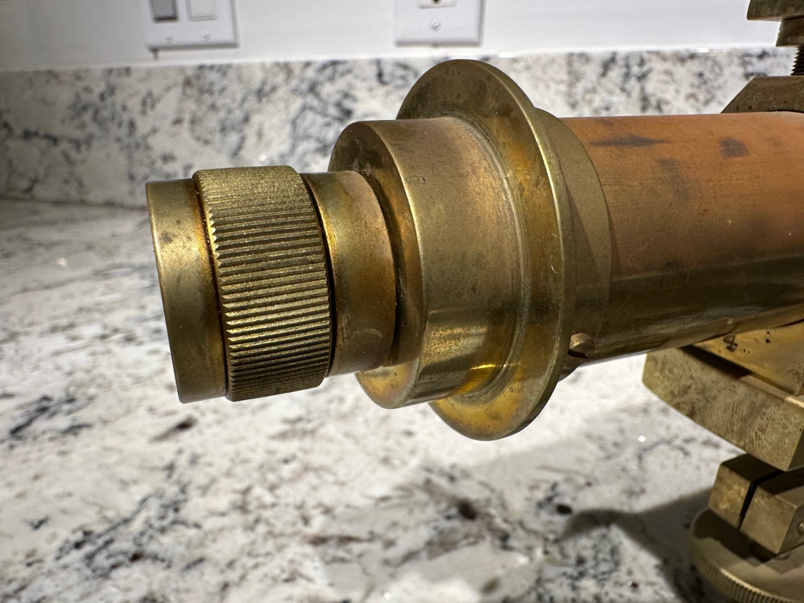 BRASS THEODOLITE Stanley London UK Antique Surveyor’s Instrument Early 1900’s