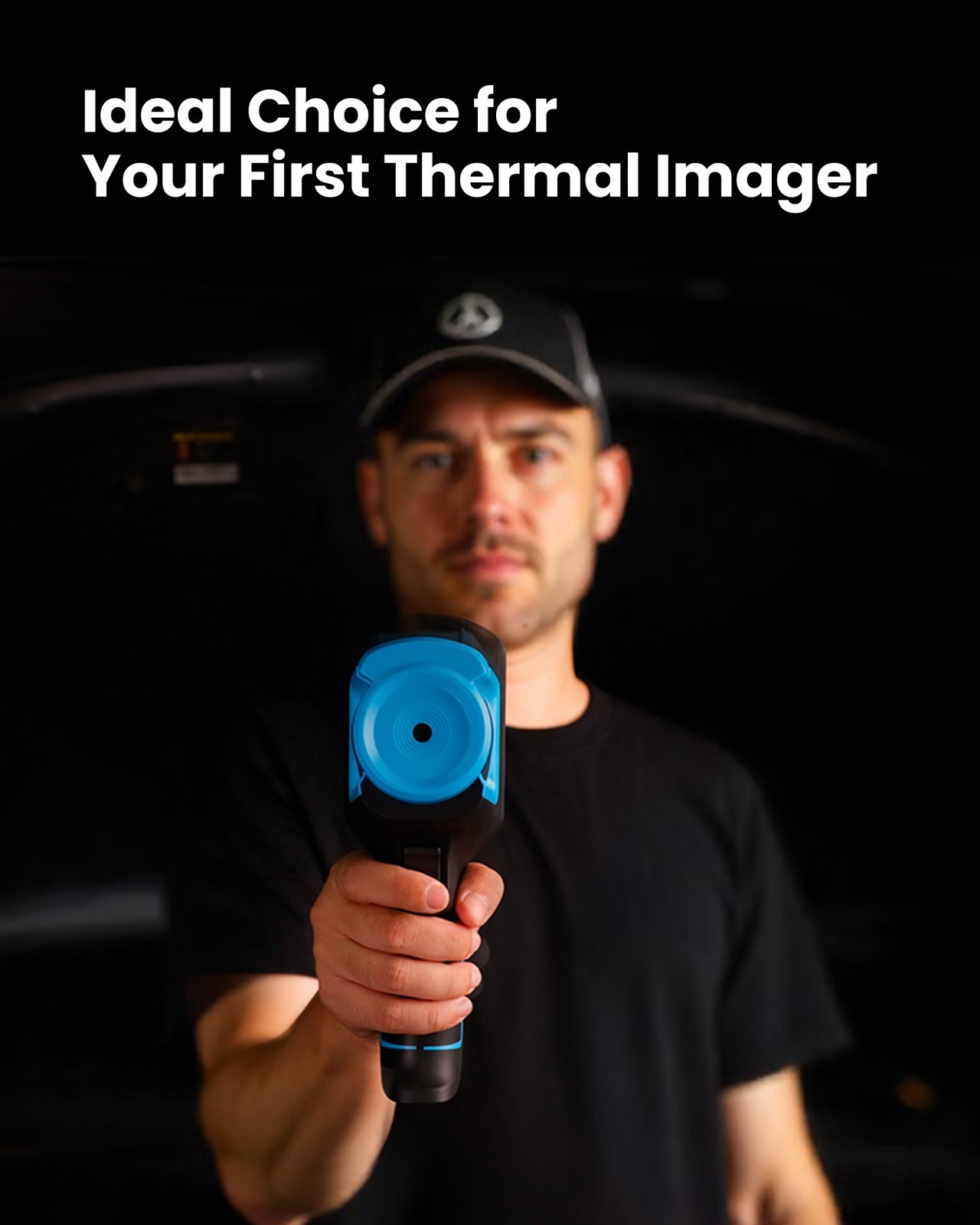 Handheld Thermal Imaging Camera 320 × 240 IR Resolution 50 HZ Dual Camera