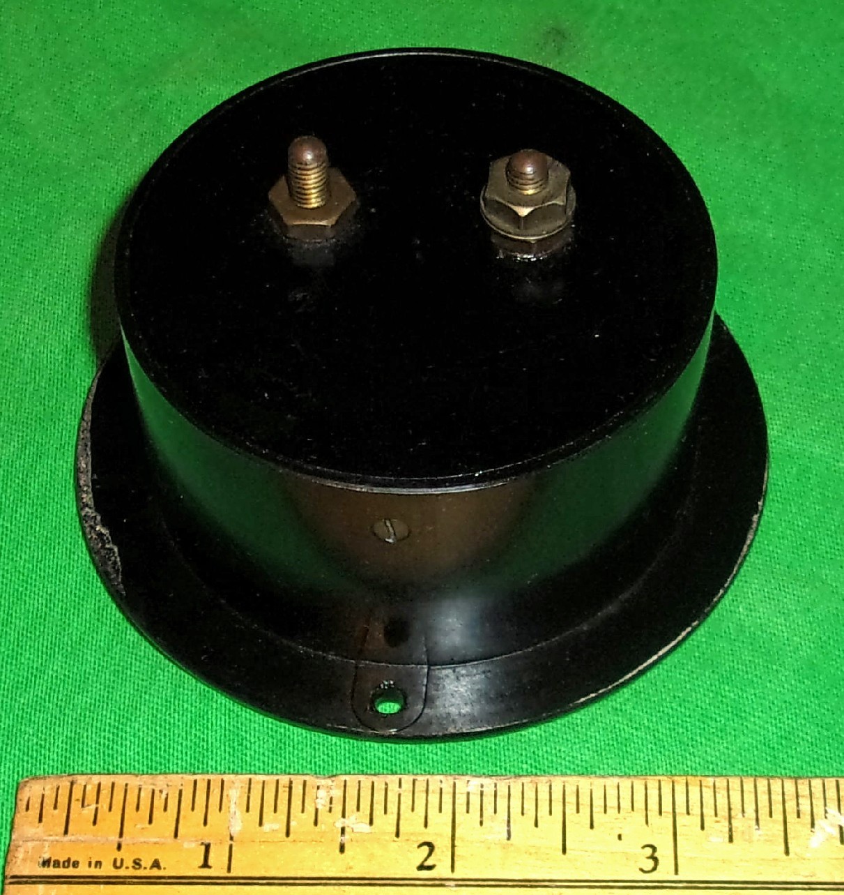 Triplett DC Milliamperes Panel Meter 0-200mA 3.5in Model 321 Works!