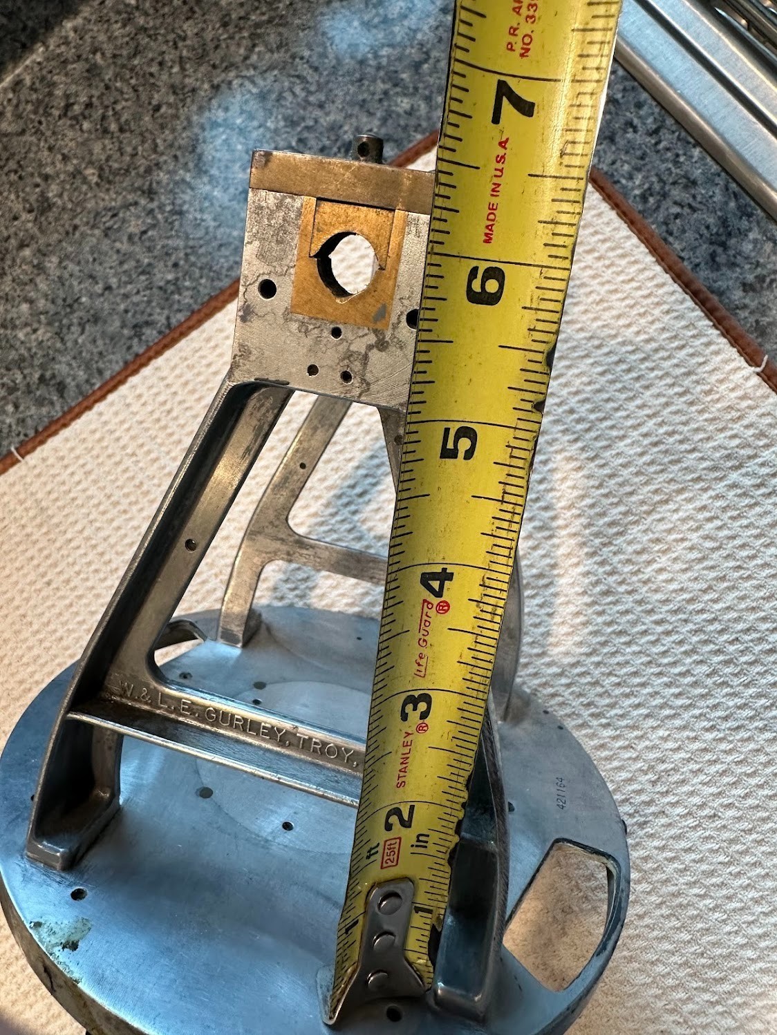 Vintage W.L. & E. Gurley Surveyor’s / Engineering Transit Base ONLY!