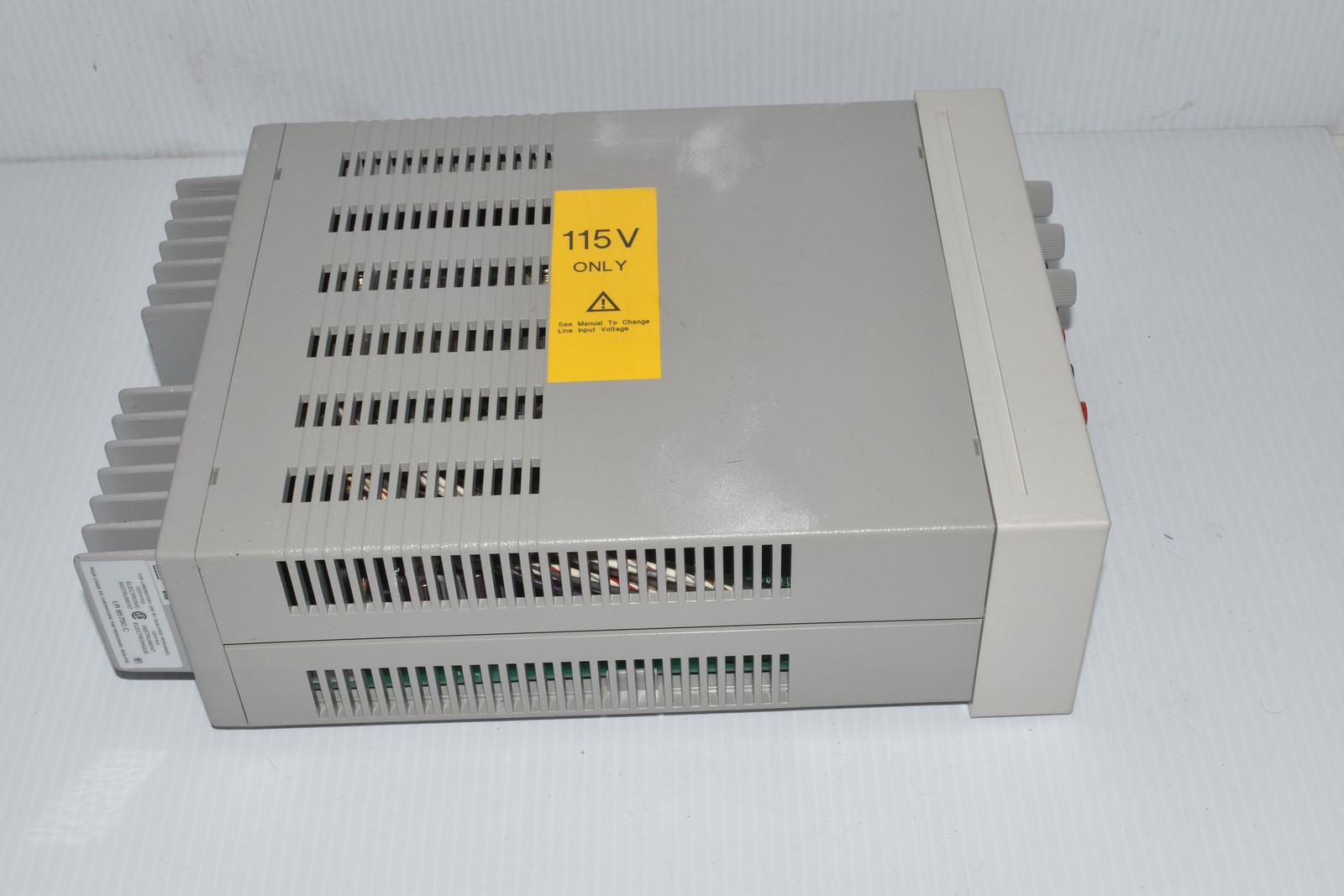 Hewlett Packard E3630A Triple Output DC Power Supply +/-20V .5A (OVF64)