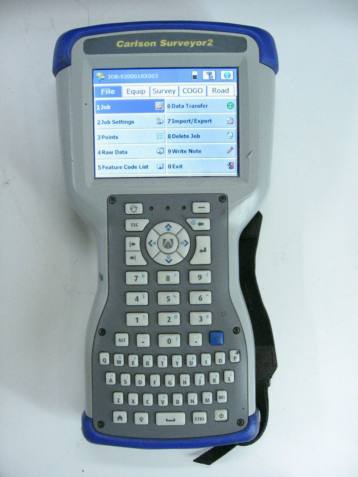 CARLSON SURVEYOR 2 DATA COLLECTOR FOR TOTAL STATION, GPS & ROBOTICS SURVEYING