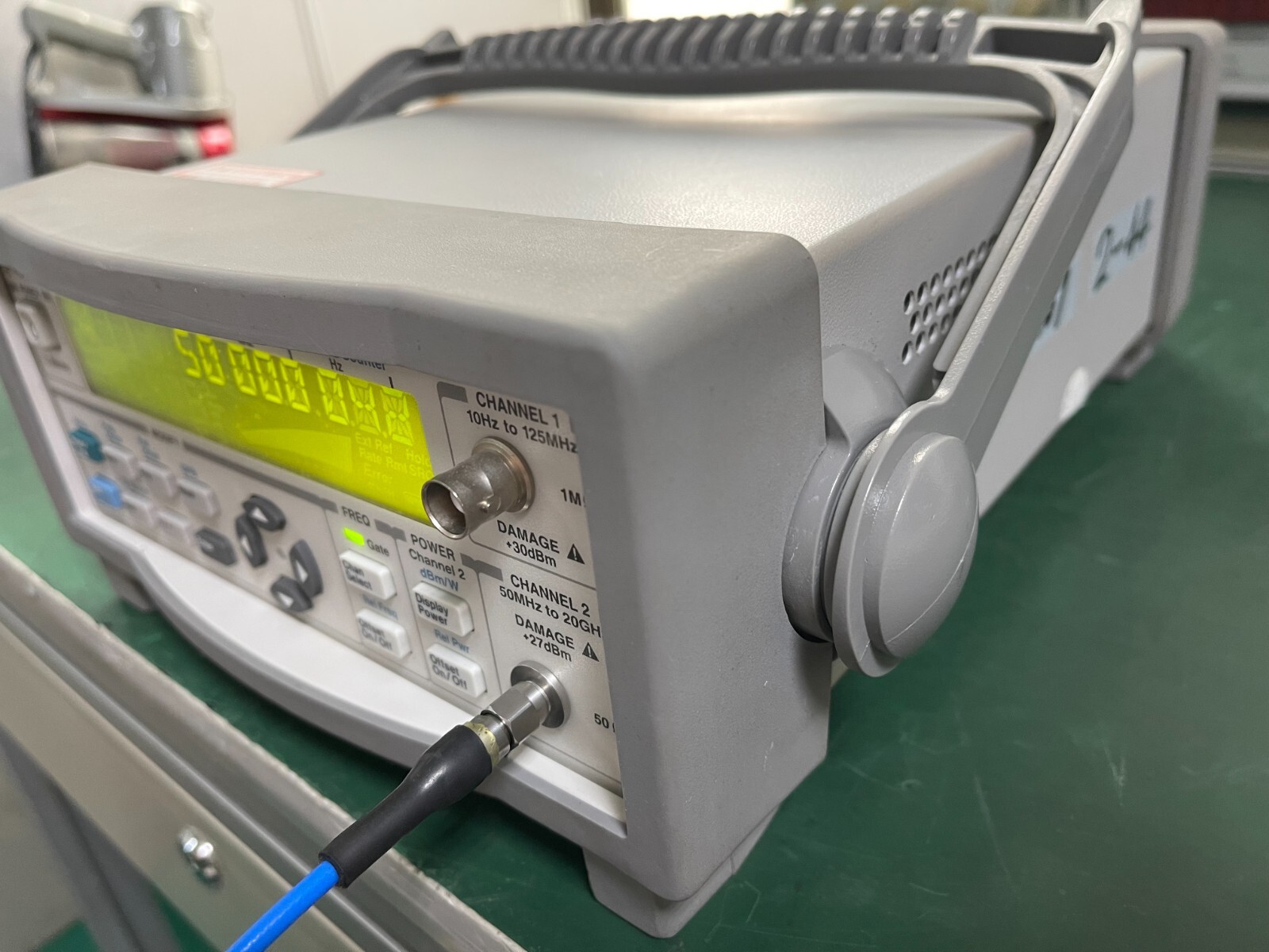 Agilent Keysight 53150A 10Hz-20GHz CW Microwave Frequency Counter _1096