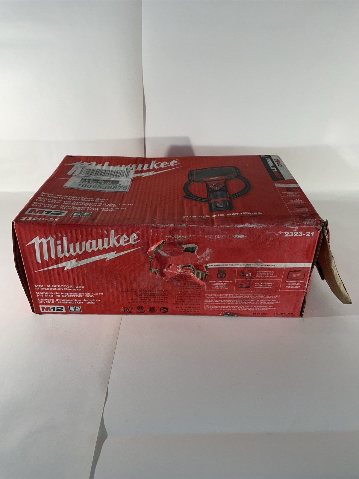 Milwaukee M12 M-Spector Cordless Inspection Camera Kit (2323-21)