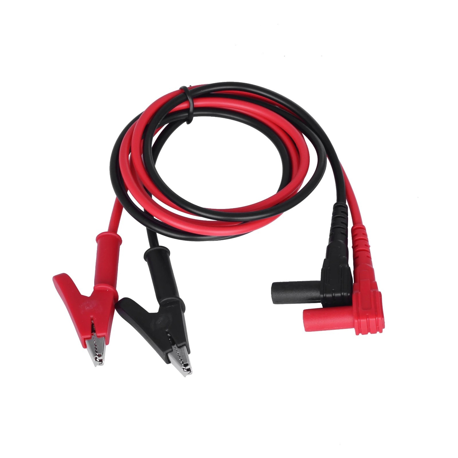 20A 90CM Alligator Clip to Banana Plug Test Lead Cable 4mm Multimeter