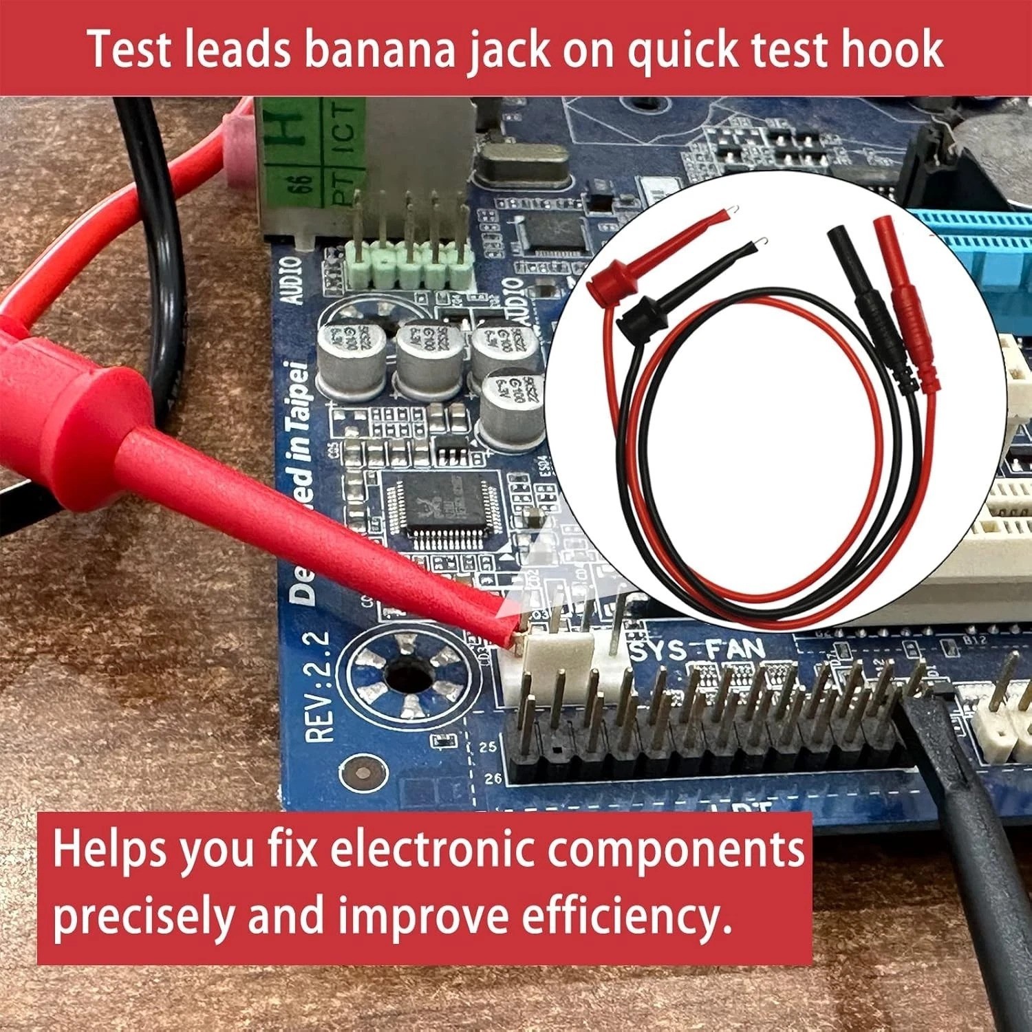 Versatile Leads for Fluke & Innova Multimeters