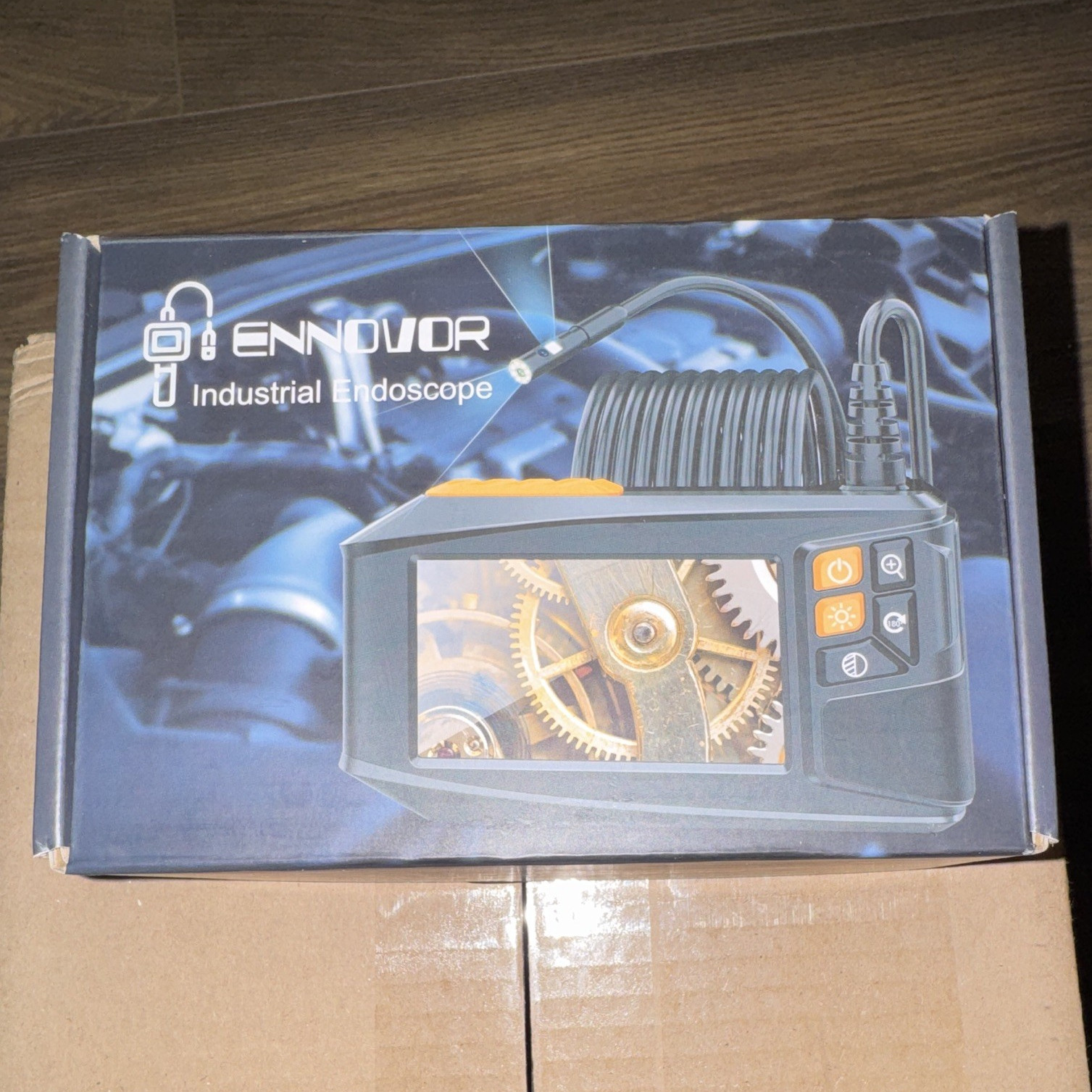 ENNOVOR C40 Industrial Endoscope Semi-Rigid LCD Waterproof USB Type-C