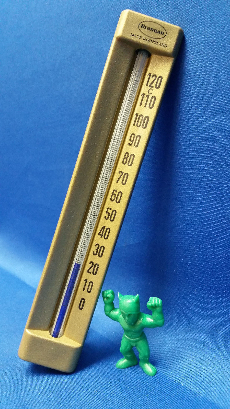 BRANNON T-201 V-Line Industrial Thermometer 0-120* C 110mm *NEW*