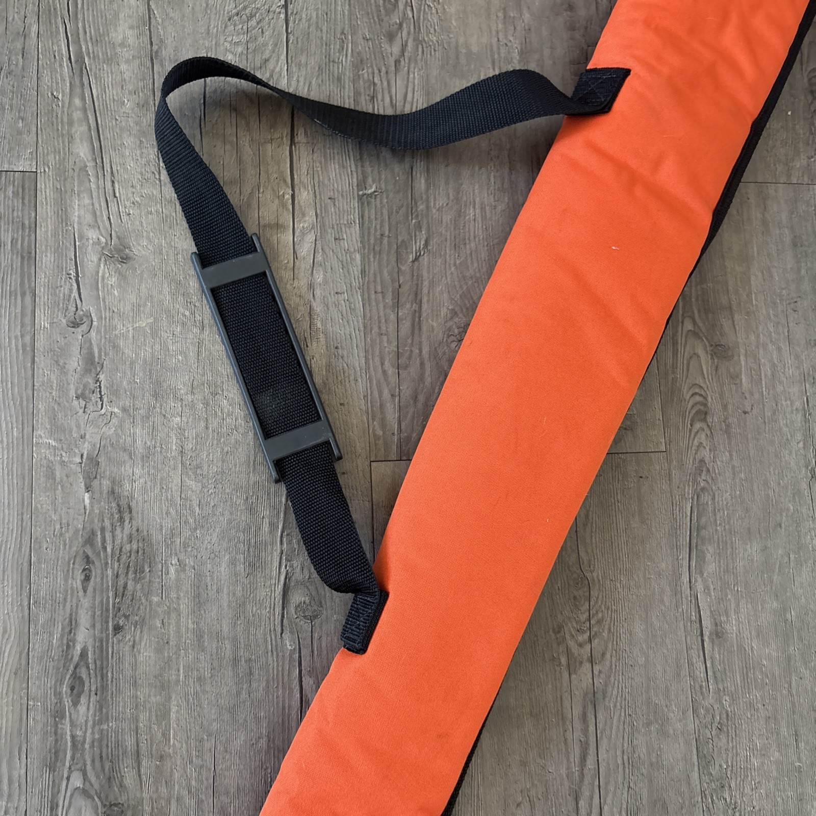 5 FT Surveyors Pole Padded Case Used.