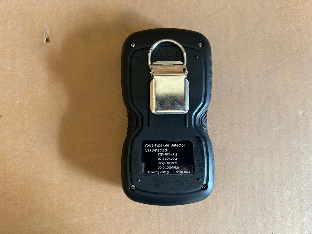 Voice Type PLT840 Orange Multifunctional Gas Detector
