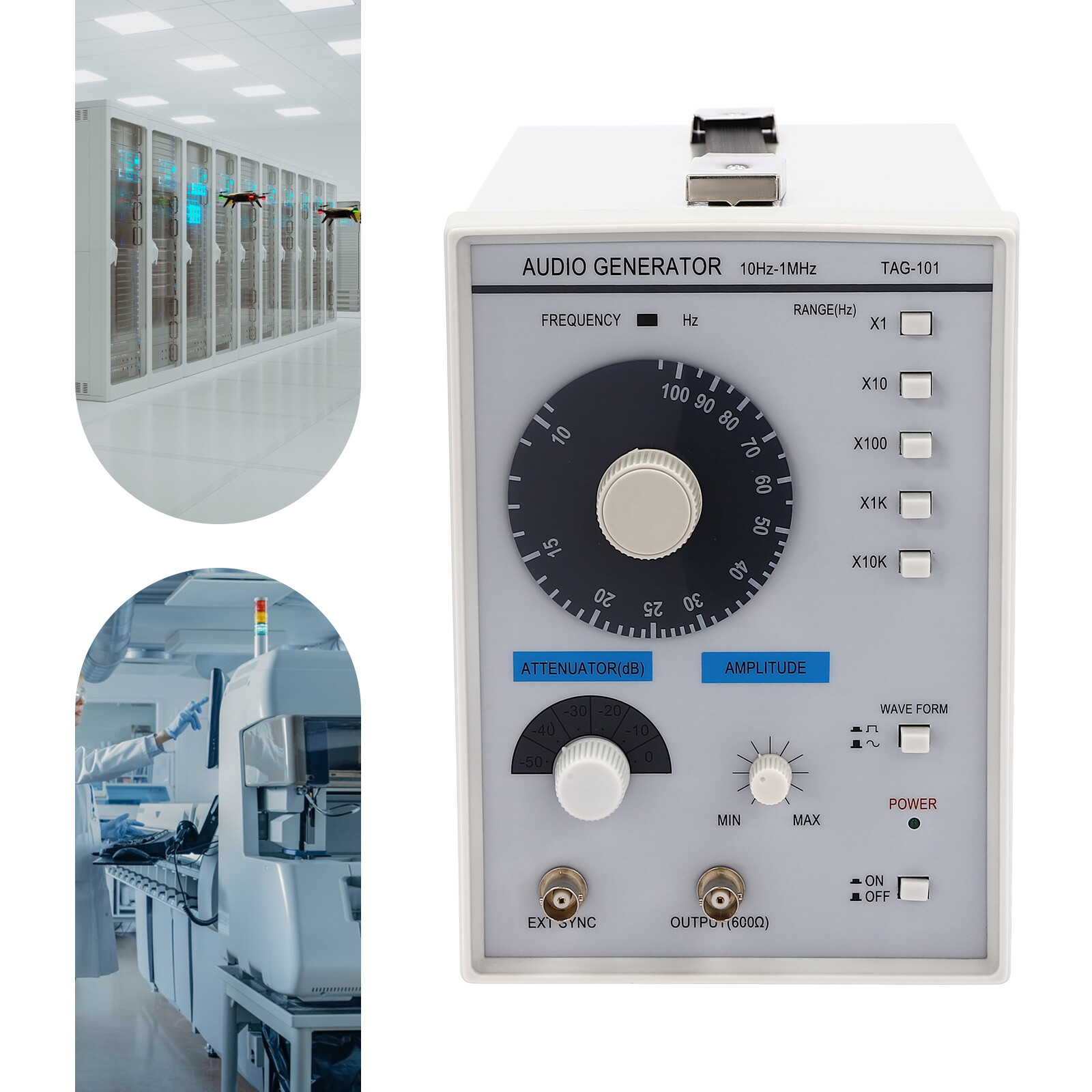 Professional Low-frequency Upgraded Signal Generator, High Precision Function