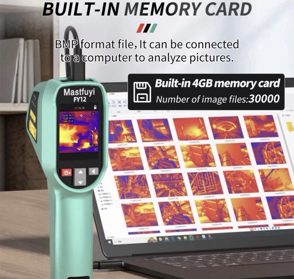Handheld Infrared Thermal Imager TISR Resolution240x240 Thermal Imaging Camera