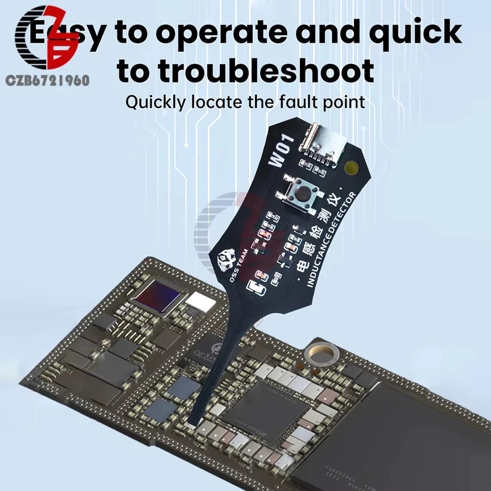 Universal Inductance Tester W01 Inductor Detectors With Compactly Construction