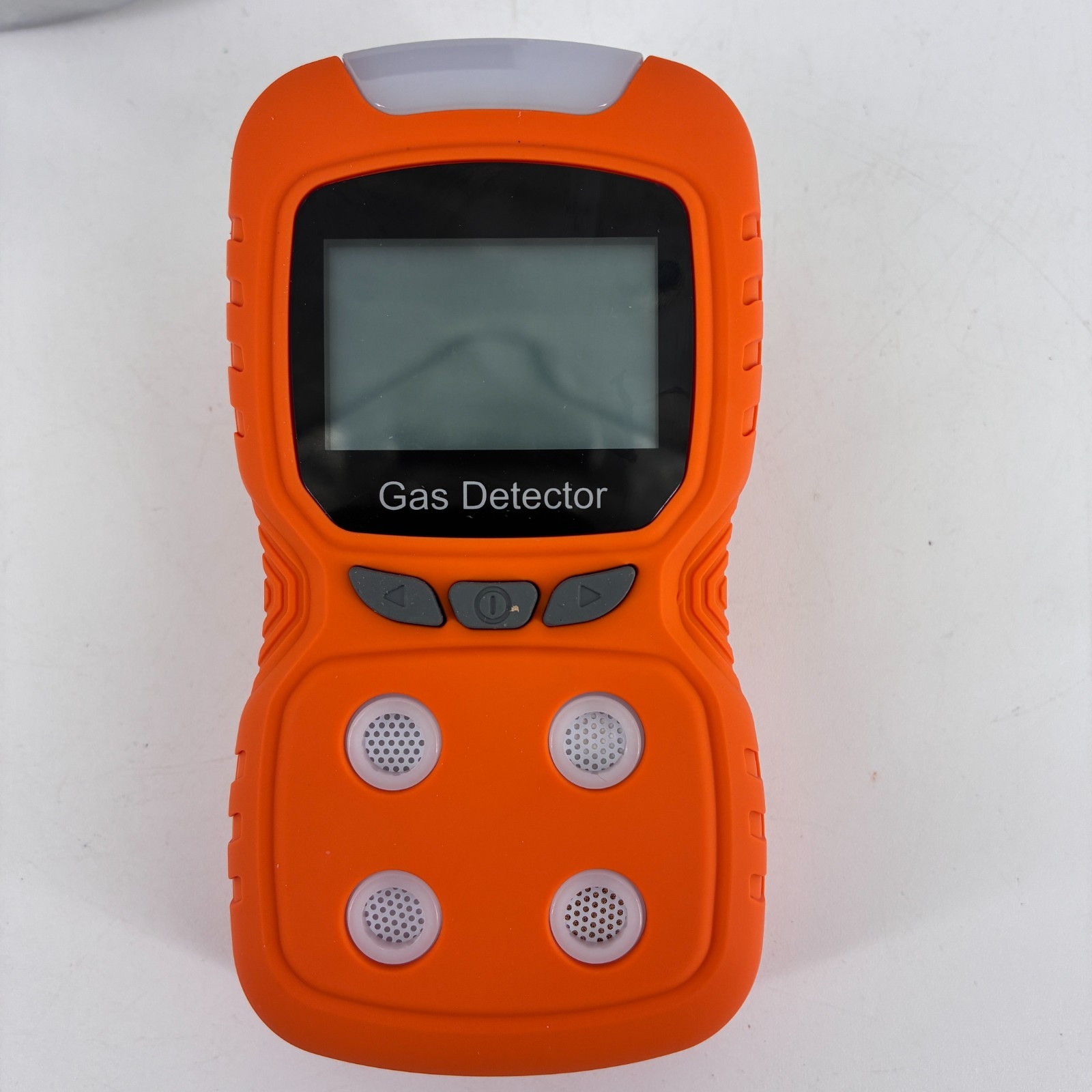 Voice Type Multifunctional Gas Detector with Case – Orange