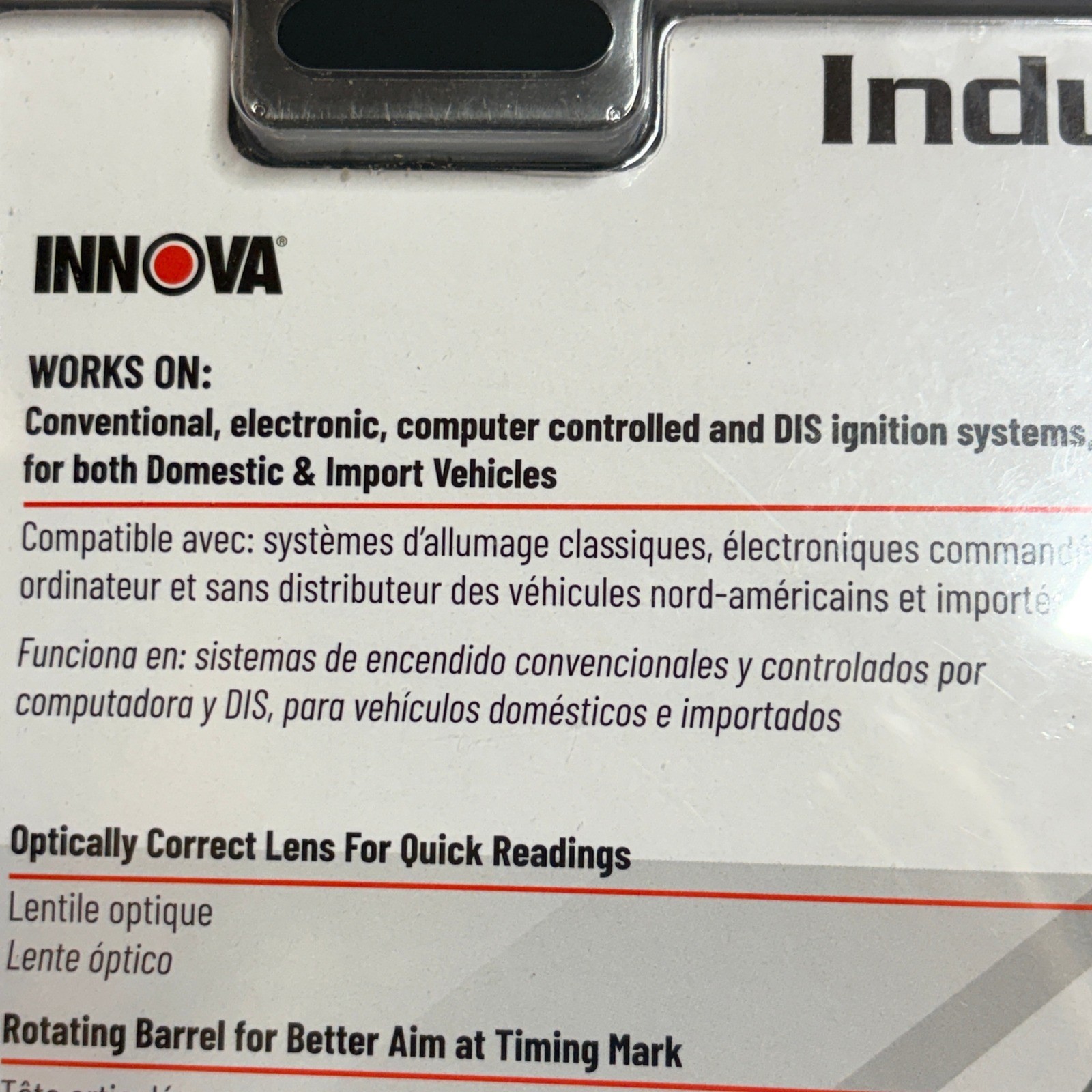 Innova 3551 Inductive Timing Light for DIS Conventional Ignition Systems NEW