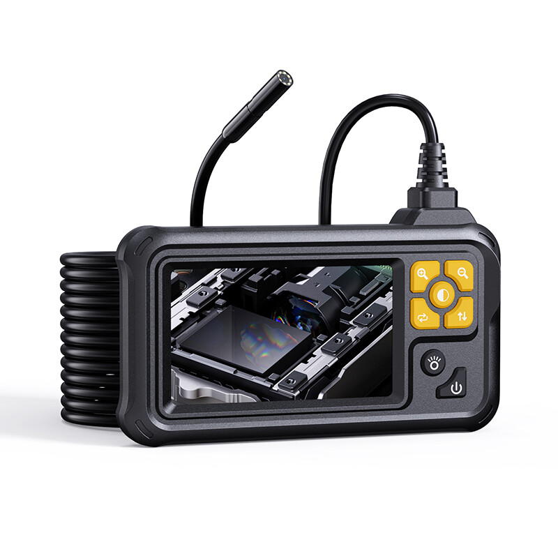 4.3inch HD LED Industrial Endoscope Borescope 1080P 8mm Inspection Camera IP67
