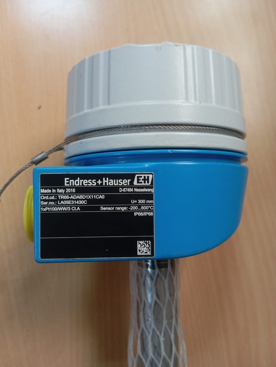 Endress+Hauser / Resistance Thermometer / TR66-ADABD1X11CA0 / U=300mm, -200/600C