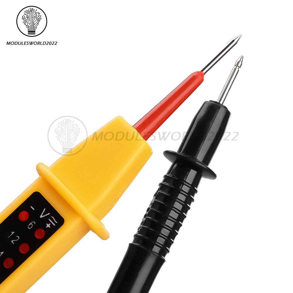 8-In-1 Car Electric Voltage Tester Detector A380 Polarity Test Pen AC DC 6V-380V