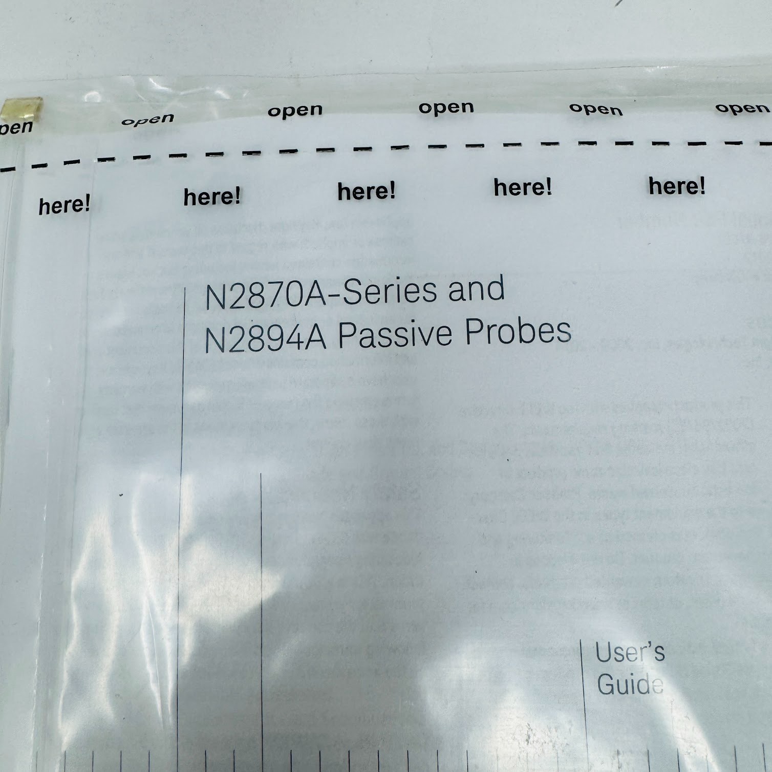 Keysight N2873A Passive Probe 10:1 500MHz with N2873-60001 Kit – Made in Germany
