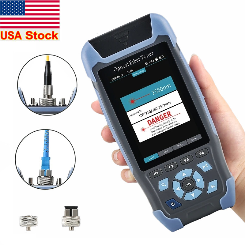 1310/1550nm Mini OTDR 24dB/22dB Built in OPM/OLS / RJ45 Test/VFL FTTH test tools