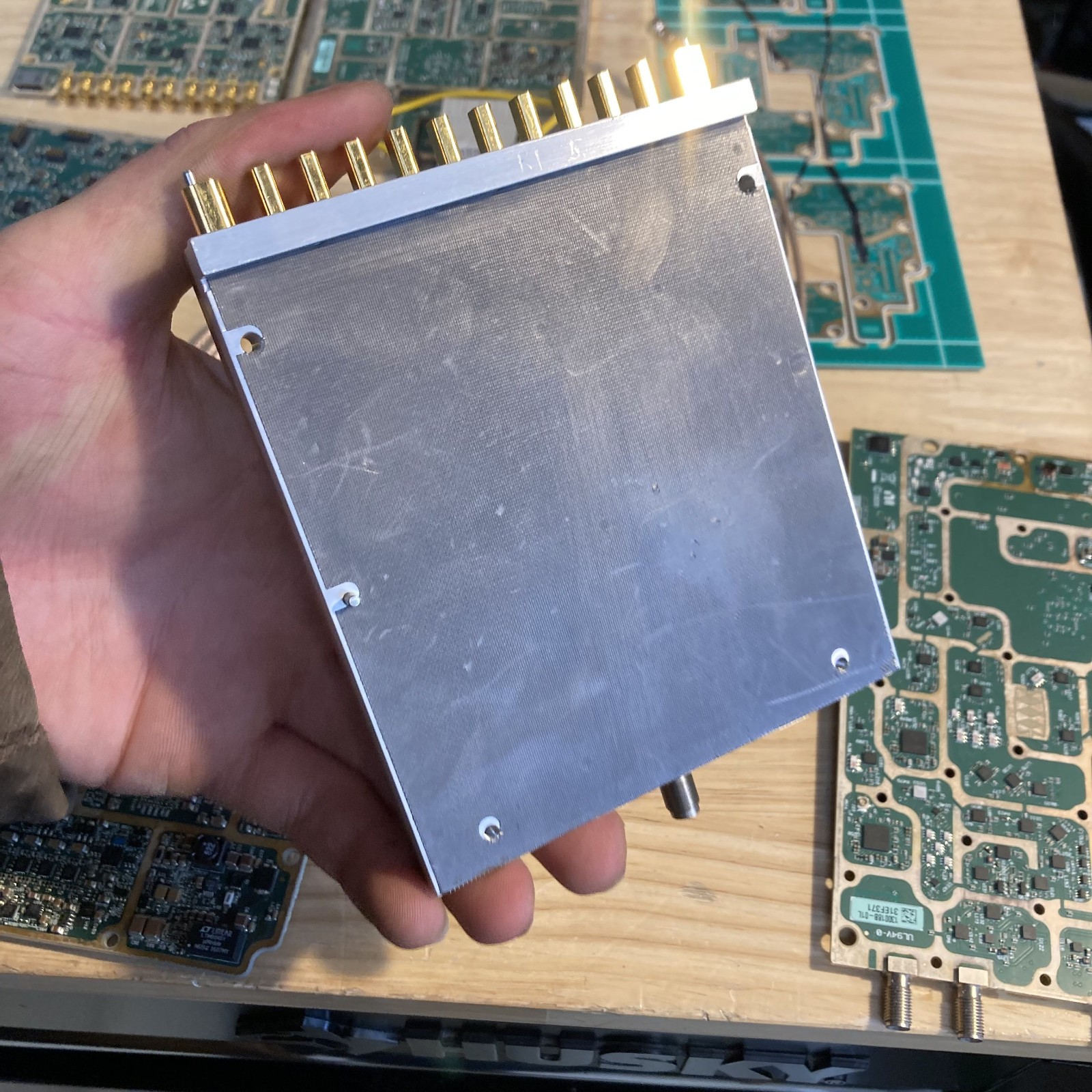National Instruments NI PXIe Lot of Boards Internal Components