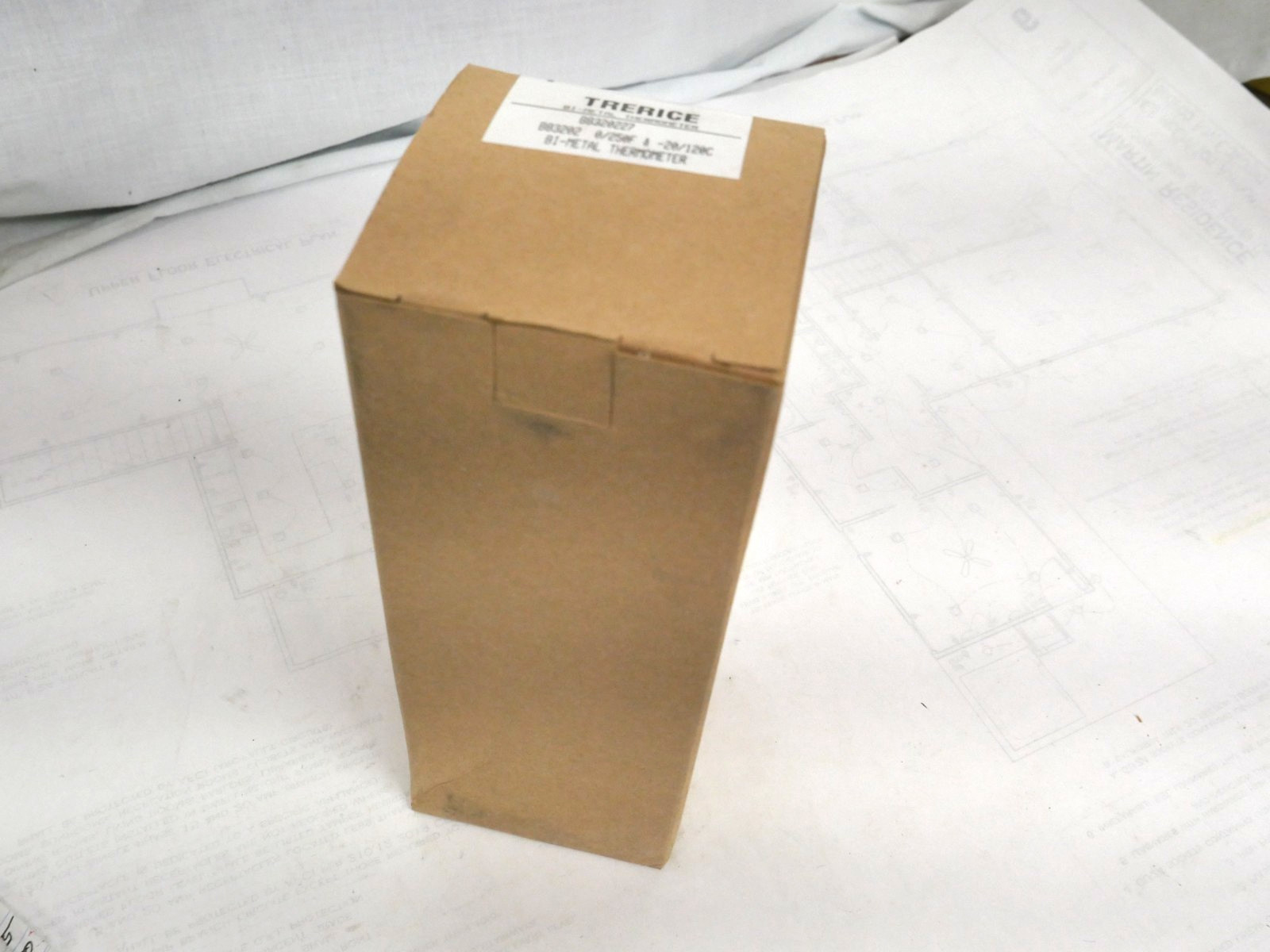 TRERICE B8320227 Thermometer 0/250F, &-20/120C Stainless Steel Quality 1/2NPT
