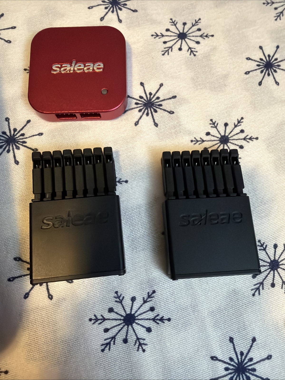Saleae Logic 8 8-Channel Logic Analyzer Red with USB Cable and Case