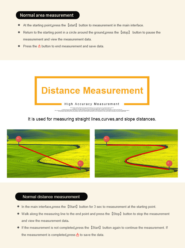 Handheld GPS Survey Equipment, GPS Land Measuring Instrument, Mini Handheld GPS