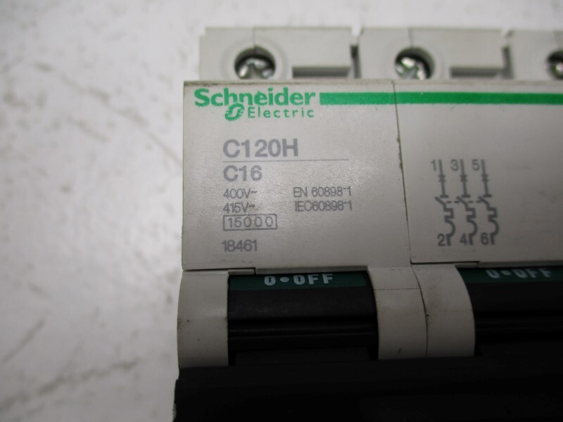 SCHNEIDER ELECTRIC C120H-C16 16A 415V UNMP