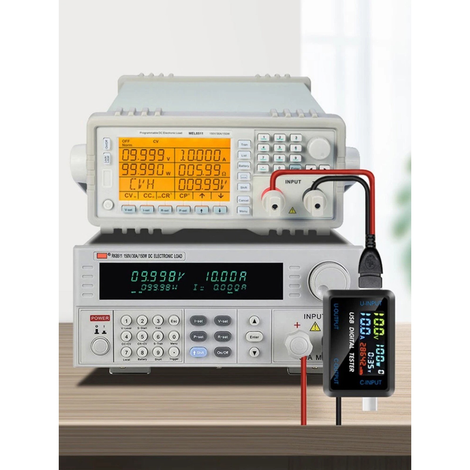 High Quality USB Type C Multimeter Voltage Current Tester with LCD Display