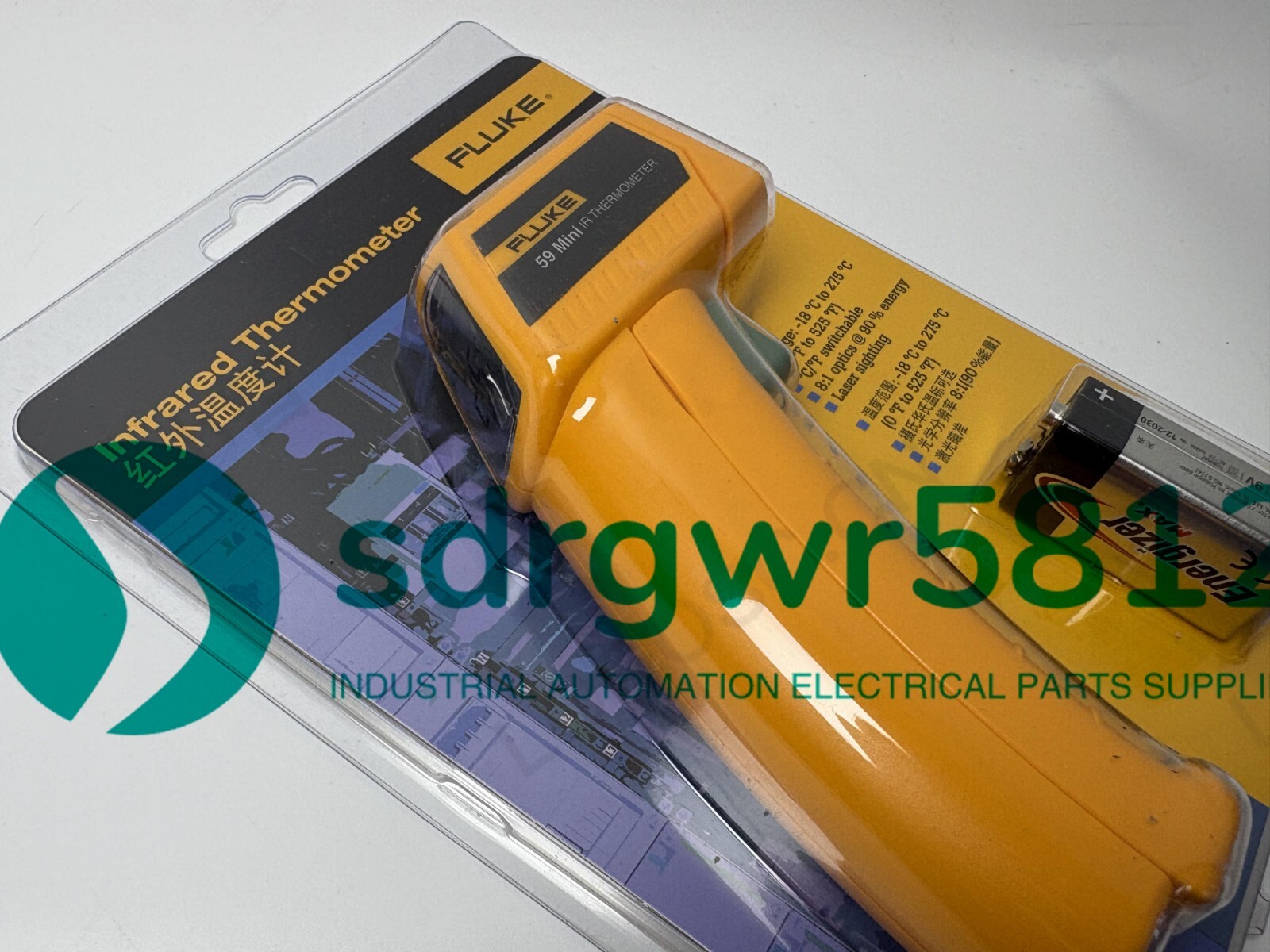 Fluke 59 Mini Handheld Laser Infrared Thermometer Gun !!NEW!! F59