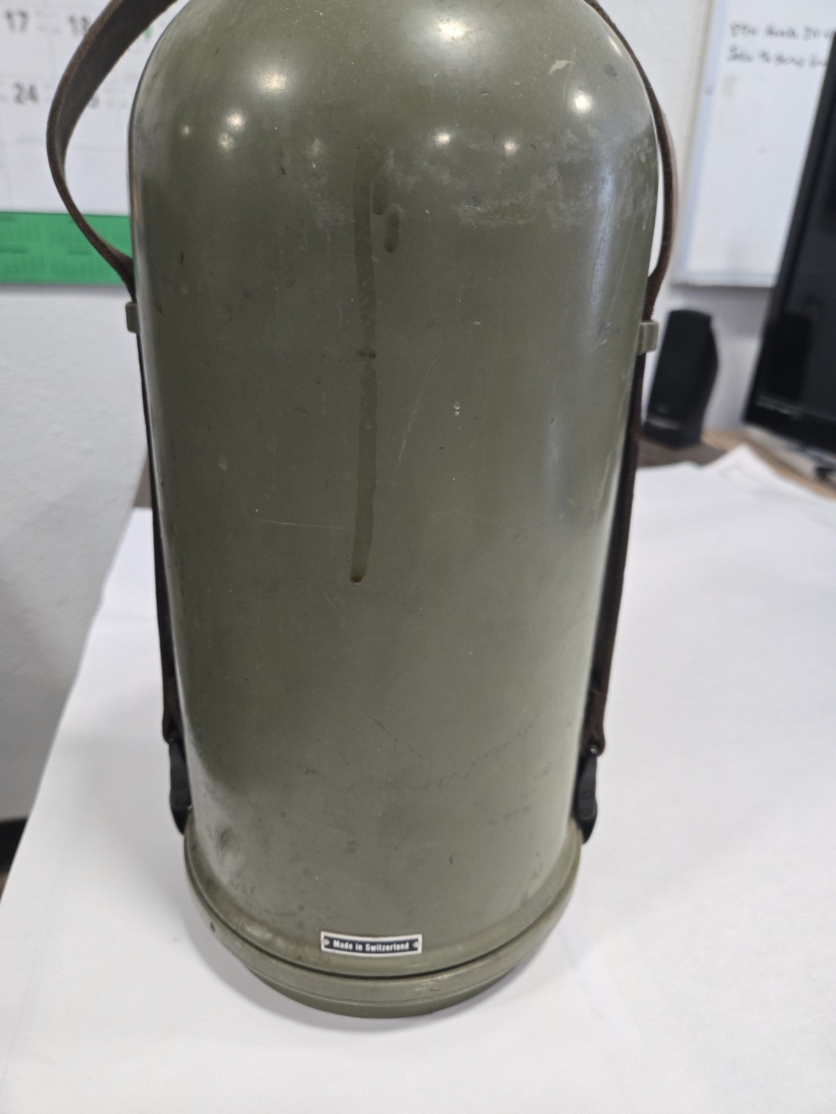 Wild Heerbrugg Switzerland T2 Surveyors Bullet Case