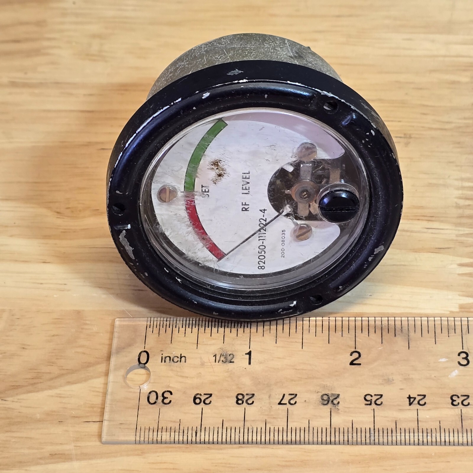 Unbranded RF Level Gauge Electrical Model 200-08035 82050-111222-4 Round
