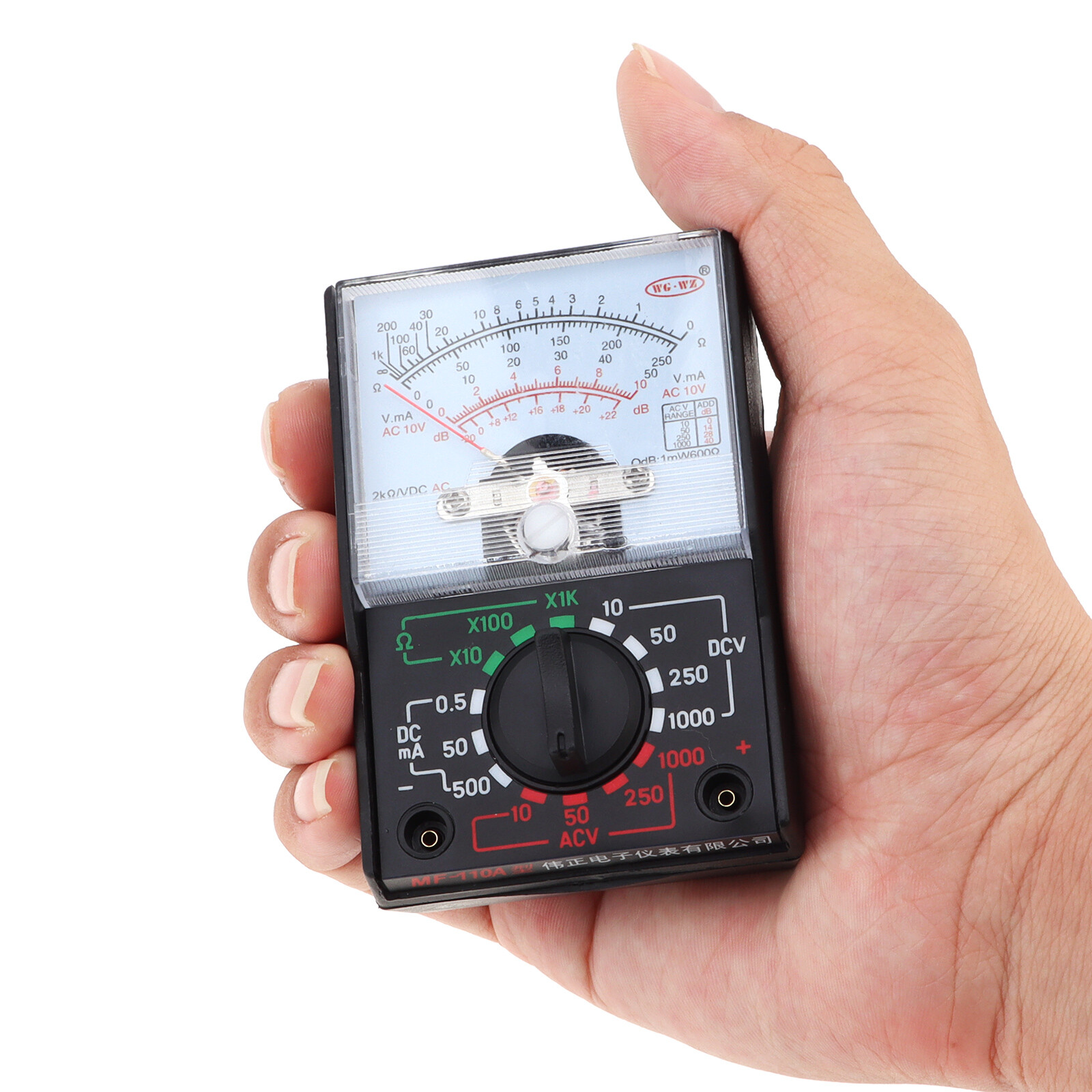Analog Multimeter 1000V Electric AC/DC Current OHM Decibels Voltage Voltmeter US