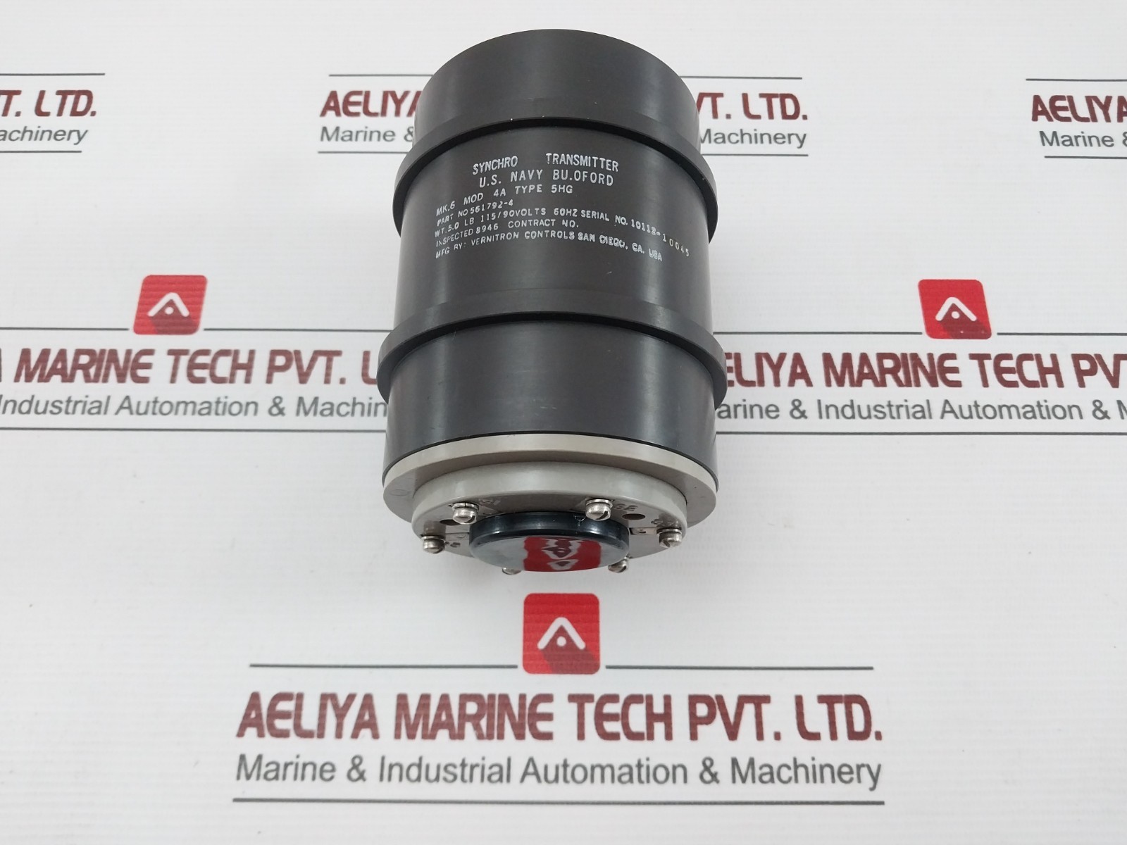 VERNITRON 561792-4 Synchro Torque Transmitter 5.0LB 60HZ