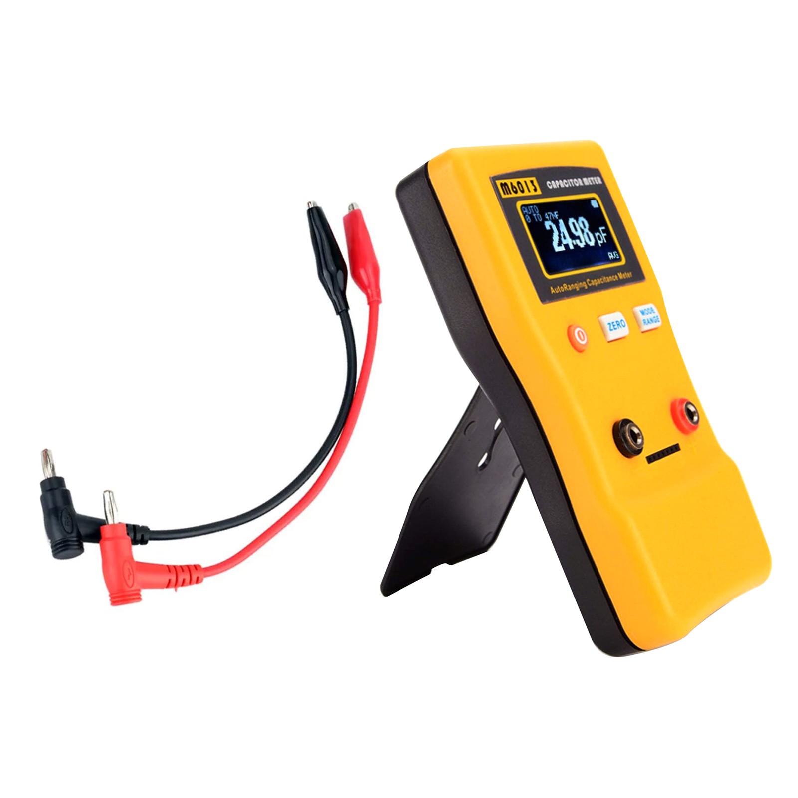 Orange M6013 Capacitor Meter Auto Rang Measuring Capacitance Tester Digital Tool