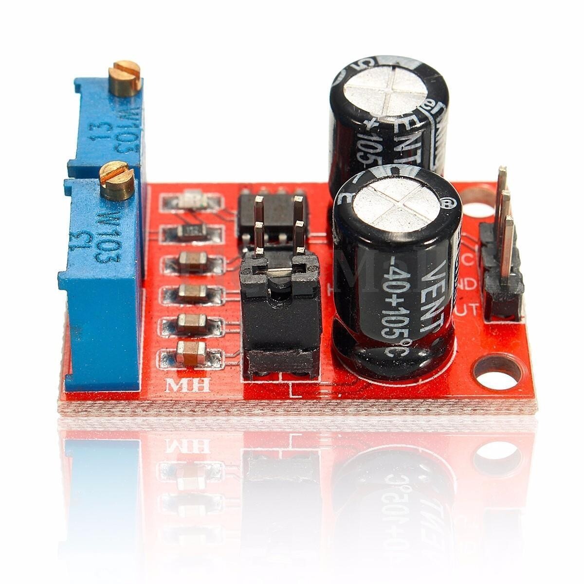 NE555 Duty Cycle Frequency Adjustable Square Wave Signal Generator Board Module