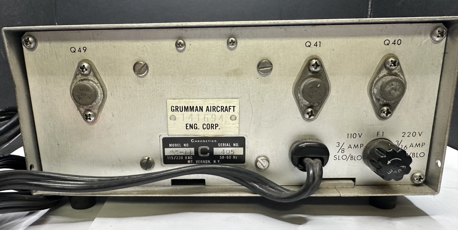 PULSE GENERATOR CHRONETIC MODEL PG-11, Untested as-is, Ham Radio, RF Prj. PCs