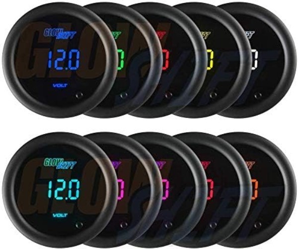 Multi-Color LED Display Voltmeter – 10 Modes