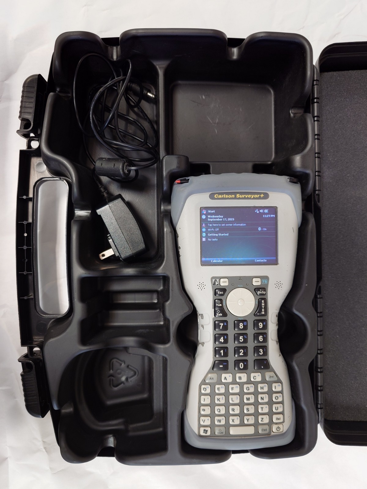 Carlson Surveyor+ Data Collector w/ SurvCE 4.07 Total Station and Robotics