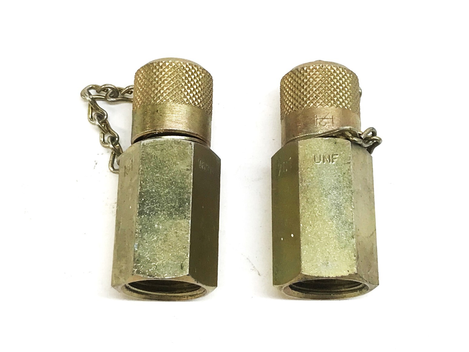 Unbranded 1620 Series 3/8 inch Hexagon Test Port 1620-701-UNF [Lot of 2] NOS