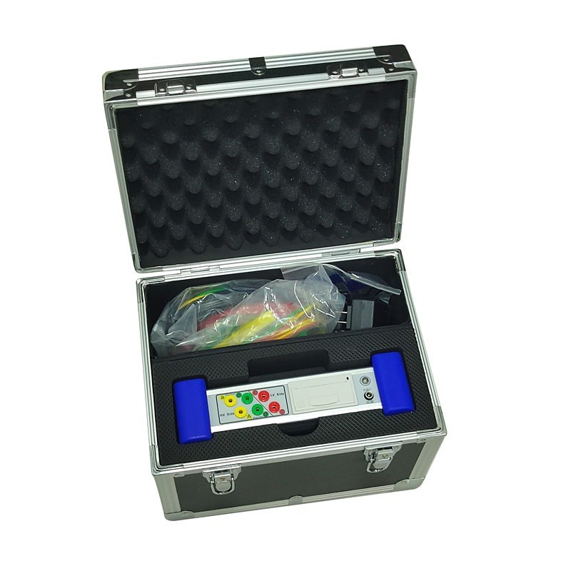 Fast Testing AC100-240V English/Spanish CT/PT Transformer Turns Ratio TTR Tester