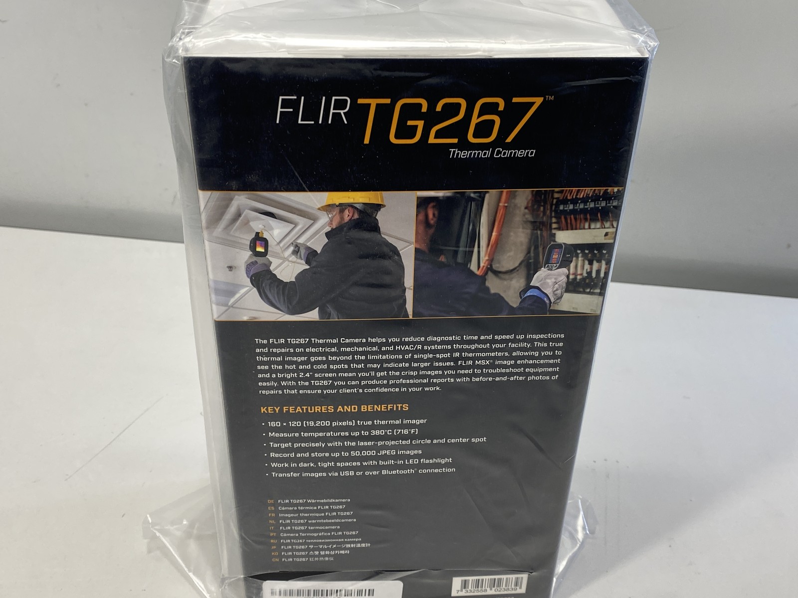 Flir Tg267 Thermal Camera Brilliant 2.4 Inch Screen B07XH96SK4